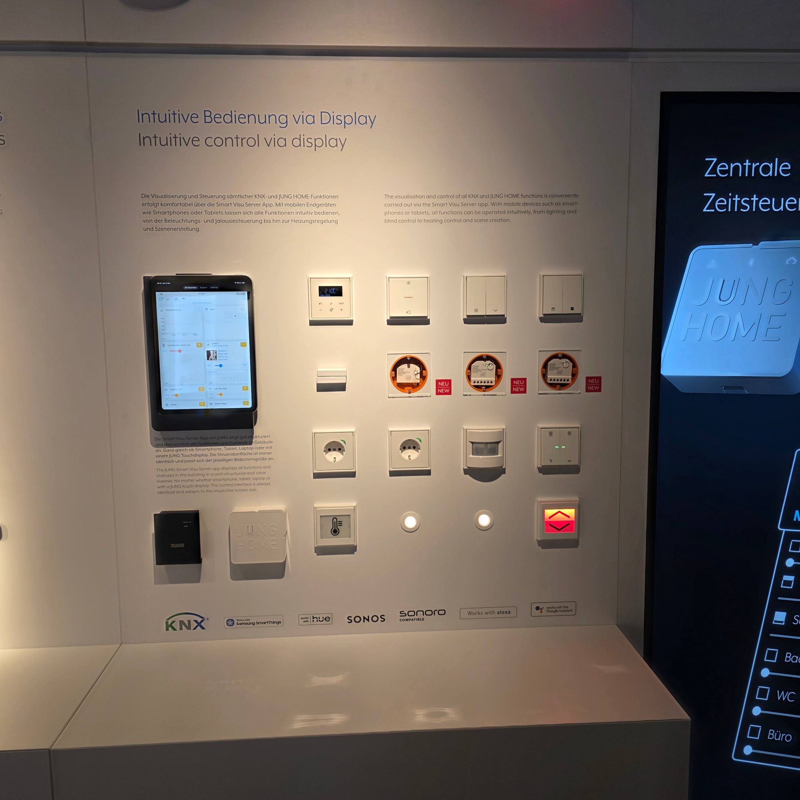 Light + Building, стенд JUNG